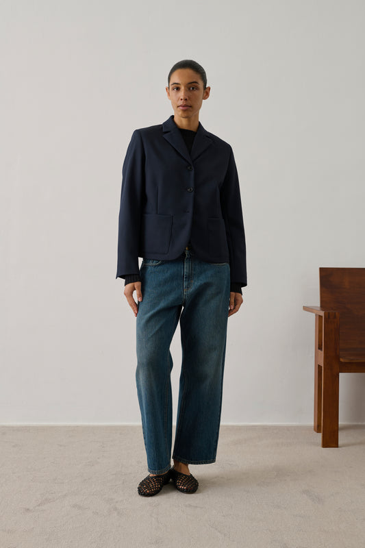 Veste Hespera - Navy - Laine - Femme