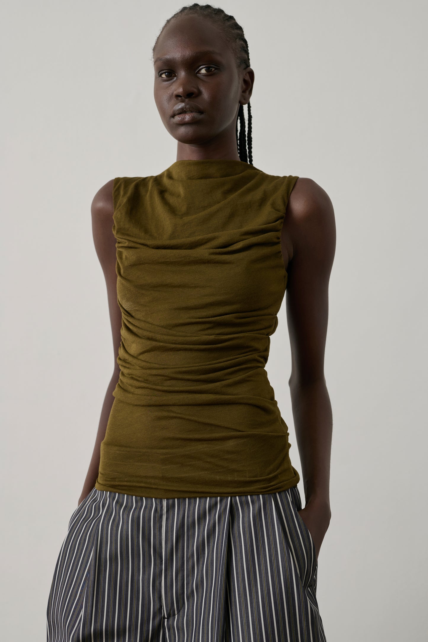 Tee-Shirt Irina - Kaki/Bronze - Femme