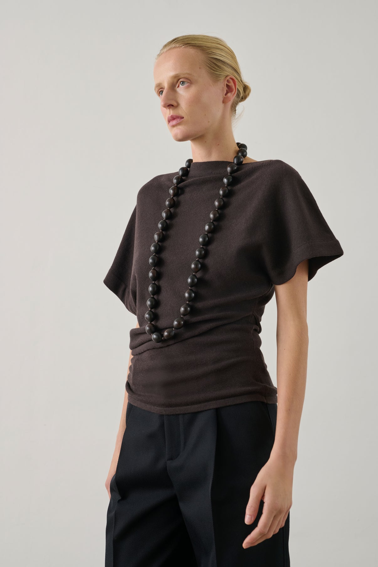 Pull Dalina - Charbon - Femme vue 1