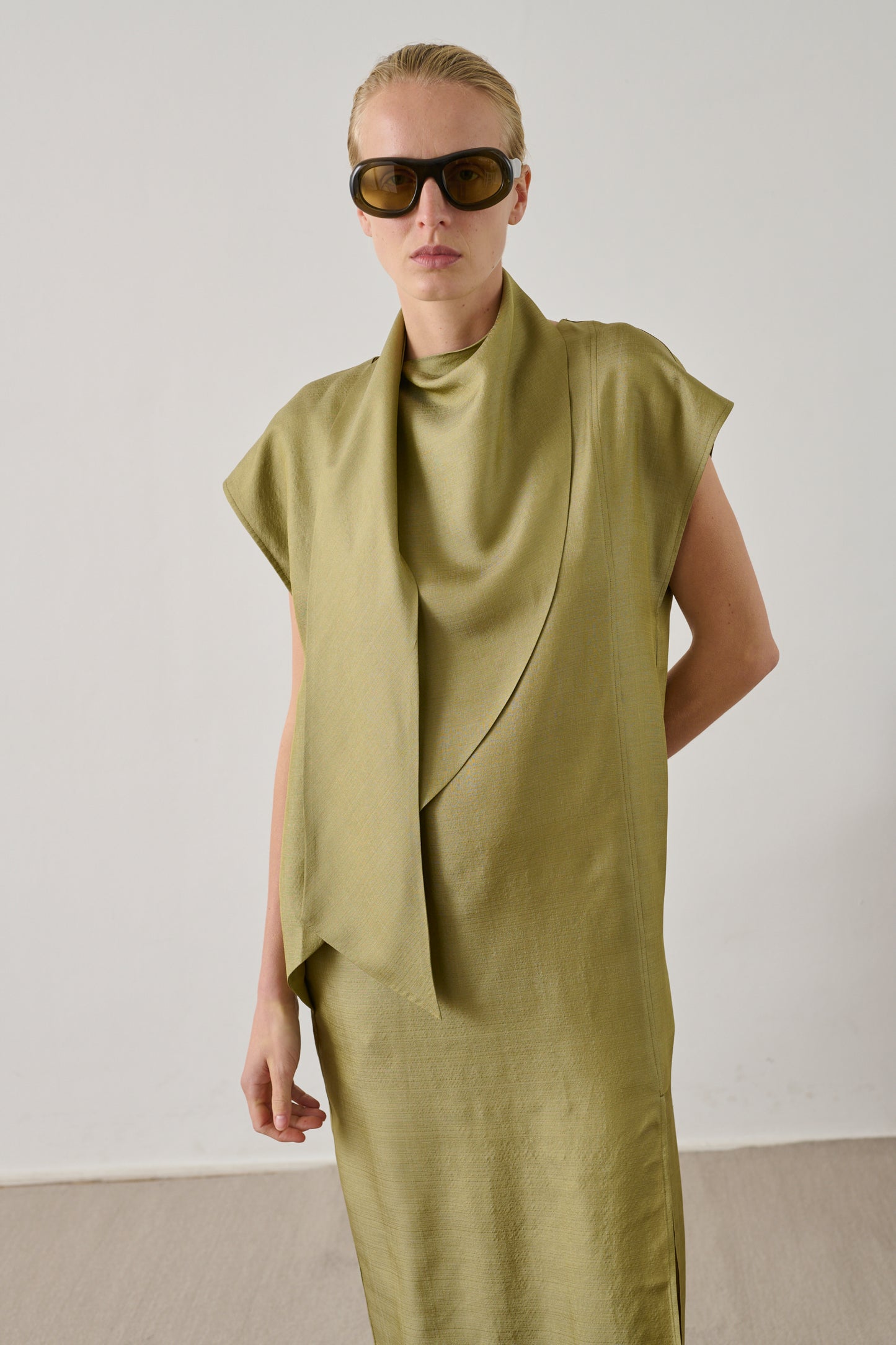 Robe Iberis - Cardamome - Soie - Femme