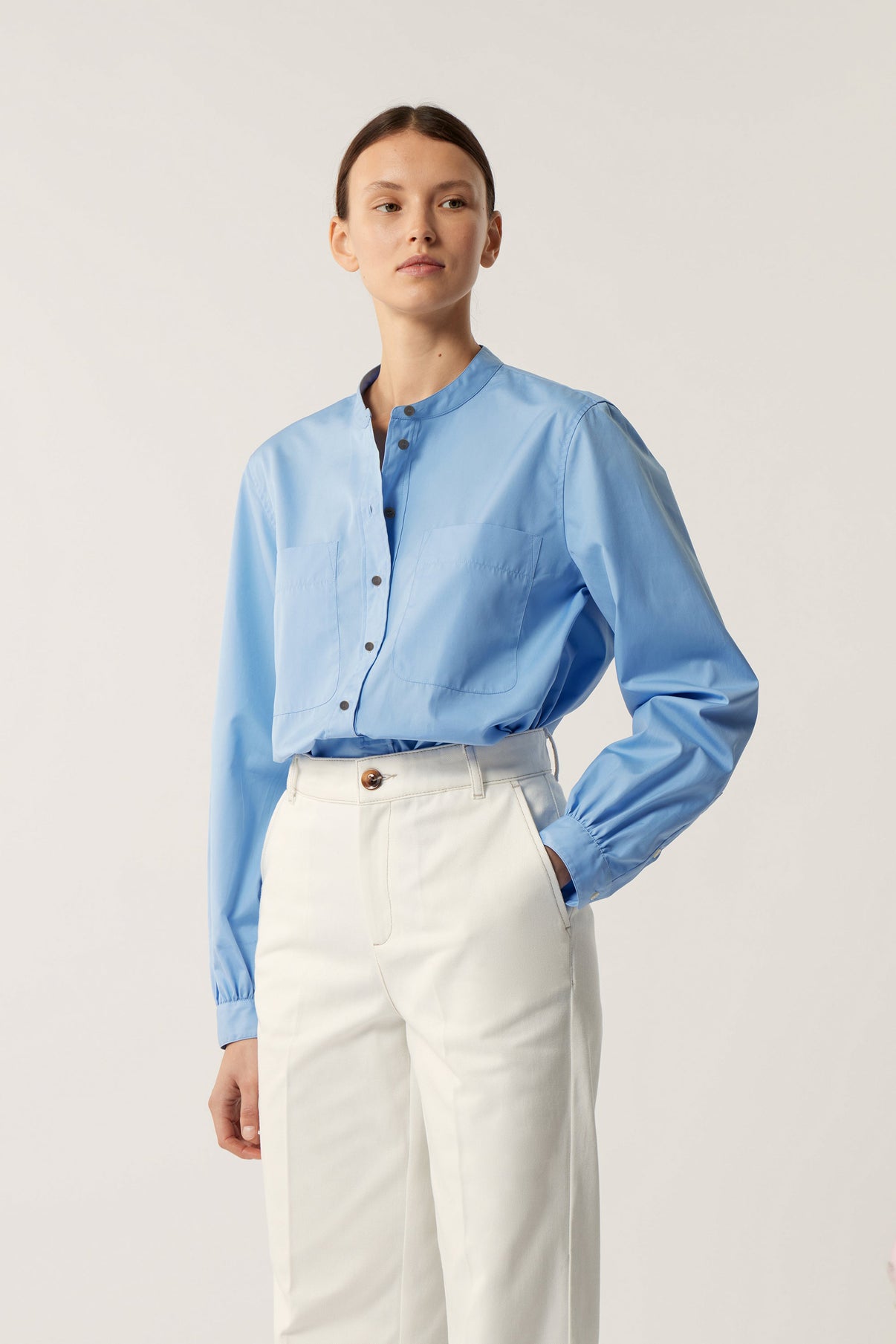 LAURETTE BLUE SHIRT vue 8