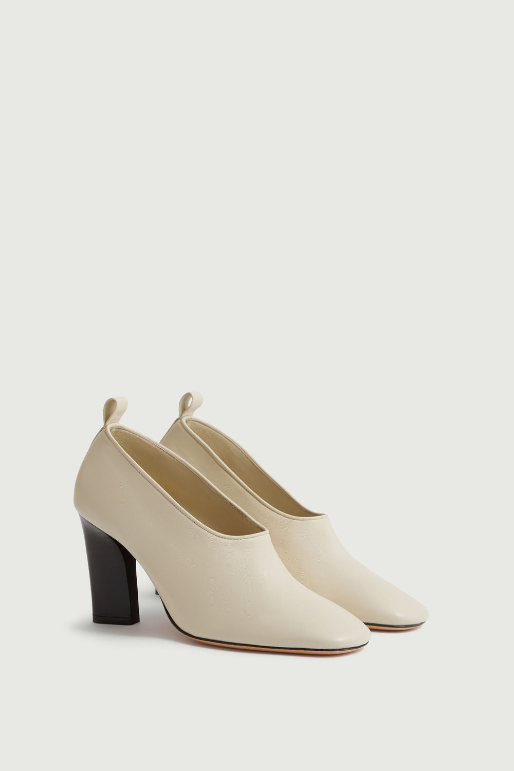 Escarpins Thea - Ivoire - Cuir - Femme